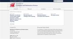 Desktop Screenshot of cs.olemiss.edu