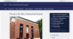 Desktop Screenshot of international.olemiss.edu