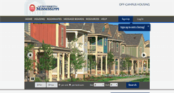 Desktop Screenshot of offcampus.housing.olemiss.edu