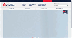 Desktop Screenshot of blogs.olemiss.edu