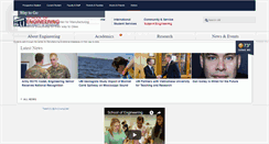 Desktop Screenshot of engineering.olemiss.edu
